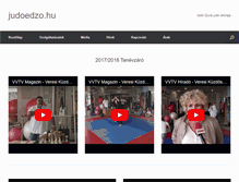 Tablet Screenshot of judoedzo.hu